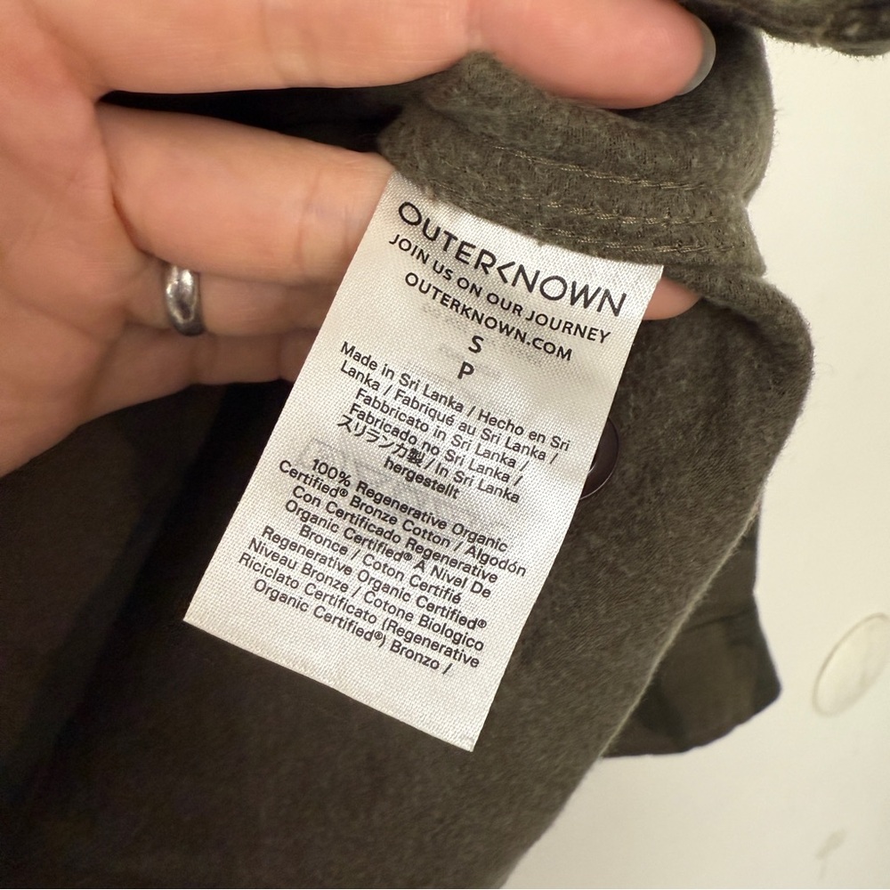 Outerknown Terra Nova Moleskin Shirt, Camo - Picture 5 of 5